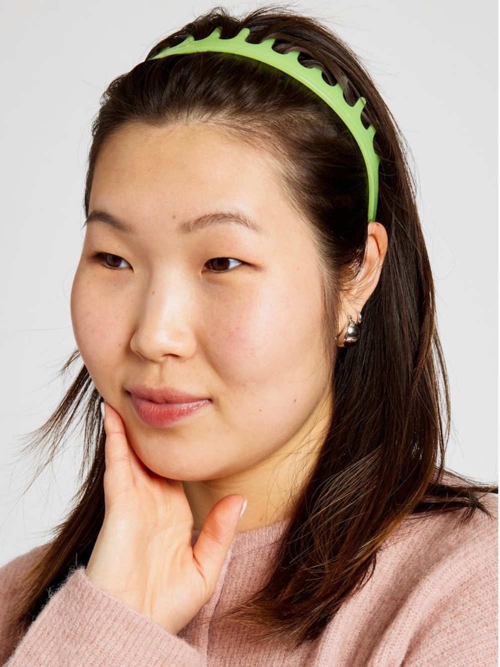 Chunks Comb Headband in Green